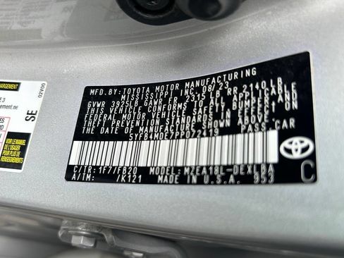Used 2023 Toyota Corolla LE FWD image 40