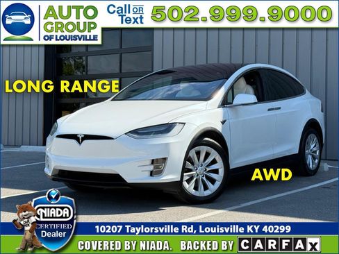 Used 2020 Tesla Model X AWD/4WD image 1
