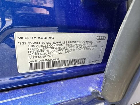 Used 2022 Audi S8 w/ S8 Comfort Plus Package AWD/4WD image 17