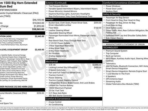 Used 2022 RAM 1500 Big Horn w/ Night Edition AWD/4WD image 2