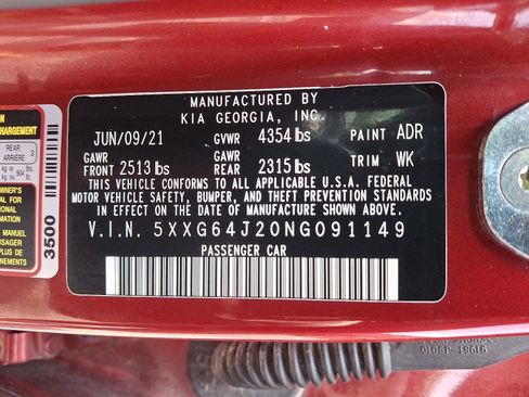 Used 2022 Kia K5 GT-Line w/ GT-Line FWD Premium Package image 27