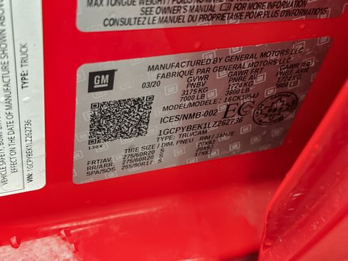 Used 2020 Chevrolet Silverado 1500 Custom w/ Custom 2.7L Value Package image 26