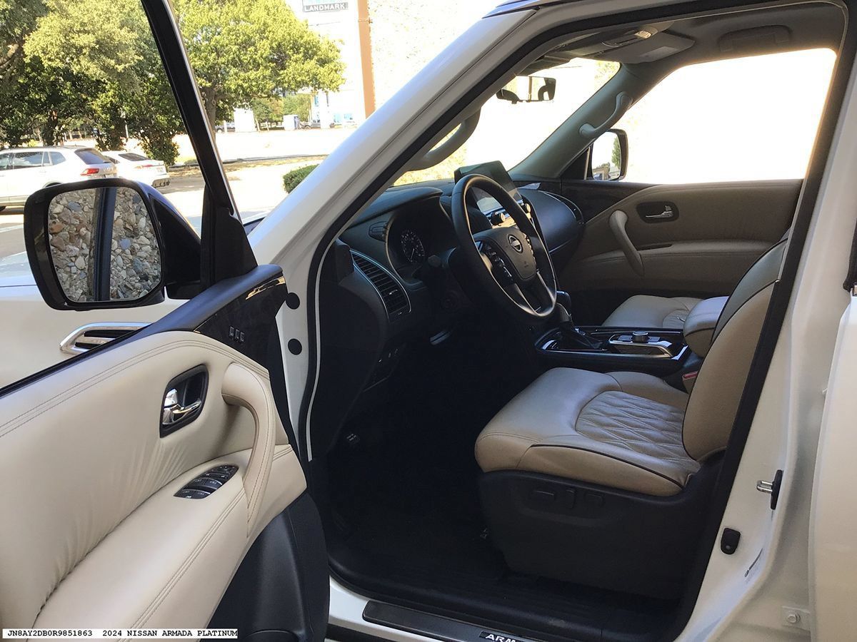 Used 2024 Nissan Armada Platinum w/ Captain's Chairs Package AWD/4WD image 8