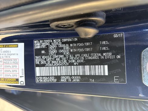 Used 2017 Toyota 4Runner SR5 Premium image 35