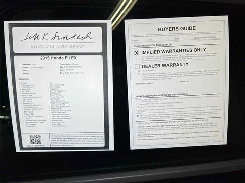 Used 2015 Honda Fit EX image 40