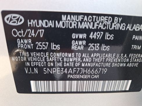 Used 2018 Hyundai Sonata Limited w/ Limited Ultimate Package 03 image 35