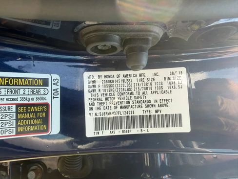 Used 2015 Honda CR-V LX image 33