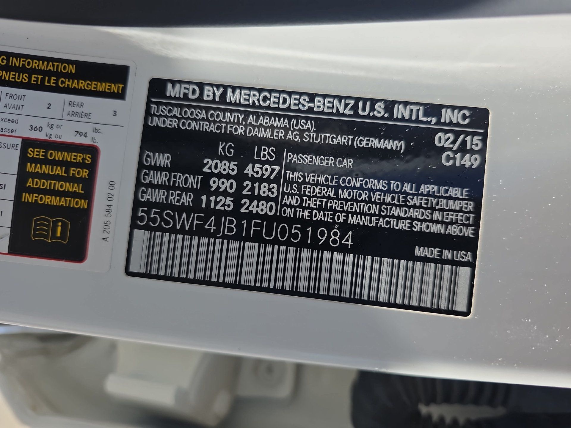 Used 2015 Mercedes-Benz C 300 Sedan image 33