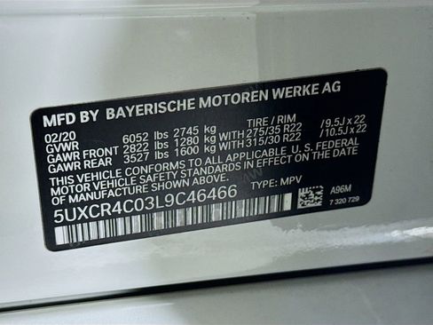 Used 2020 BMW X5 sDrive40i w/ M Sport Package image 41