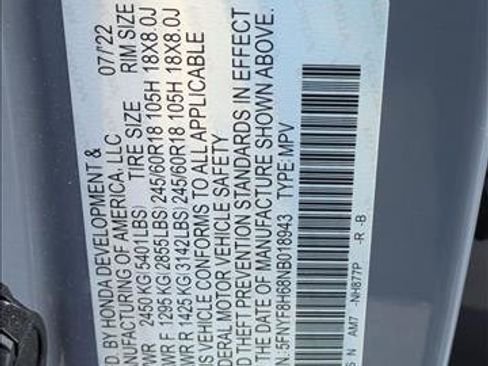 Used 2022 Honda Passport TrailSport image 16