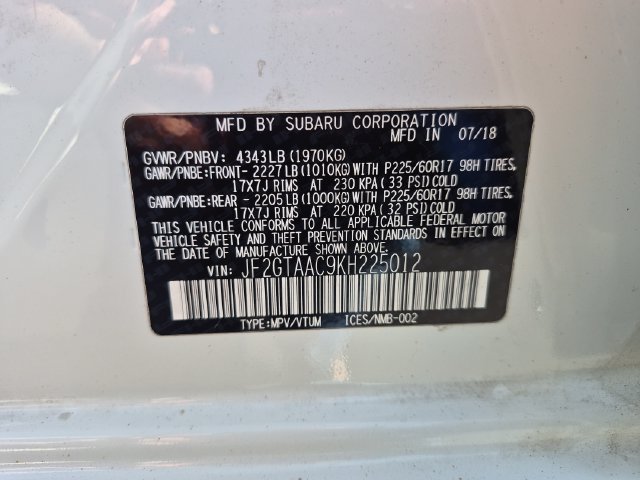 Used 2019 Subaru Crosstrek 2.0i AWD/4WD image 23