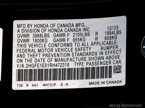 Used 2024 Honda Civic Si image 28