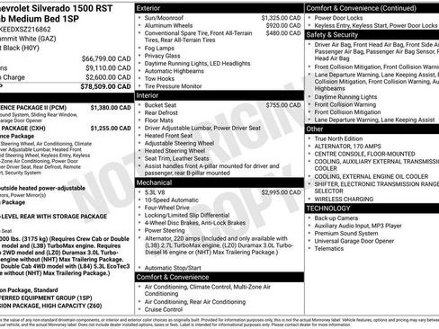 Used 2025 Chevrolet Silverado 1500 RST w/ Convenience Package II image 6