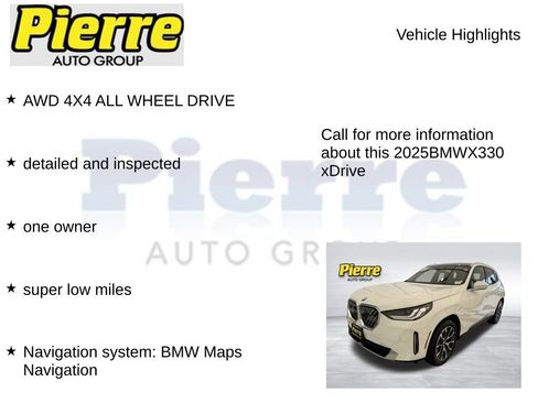 Used 2025 BMW X3 xDrive30 AWD/4WD image 7