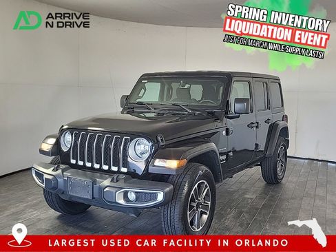 Used 2023 Jeep Wrangler Sahara image 1