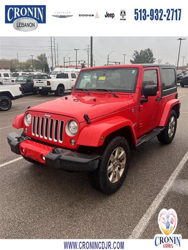 Used 2017 Jeep Wrangler Sahara w/ Connectivity Group AWD/4WD image 1