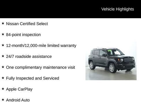 Used 2022 Jeep Renegade Latitude w/ Convenience Group AWD/4WD image 3