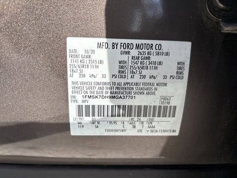 Used 2021 Ford Explorer XLT w/ Equipment Group 202A image 21