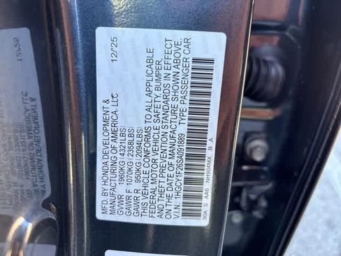 Used 2025 Honda Accord LX image 22