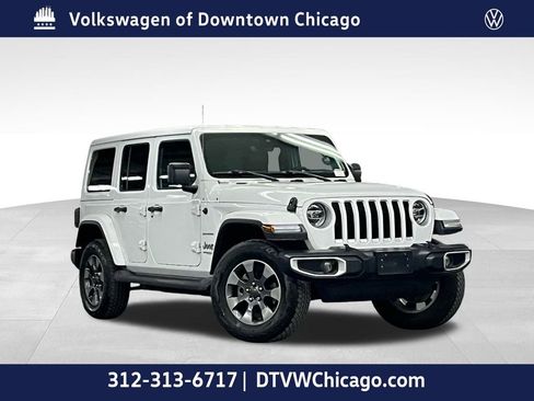 Used 2020 Jeep Wrangler Unlimited Sahara image 1
