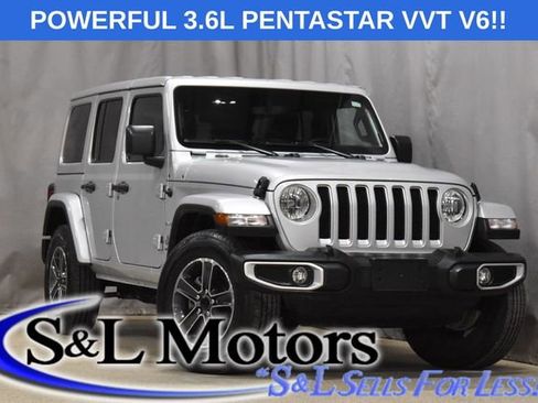Used 2023 Jeep Wrangler Sahara image 1