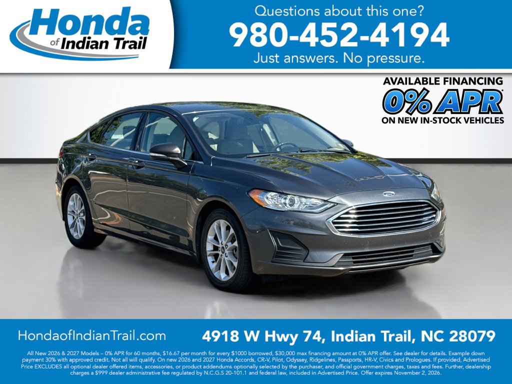 Used 2020 Ford Fusion SE FWD 360° Tour