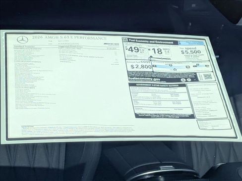 New 2026 Mercedes-Benz S 63 AMG S image 17