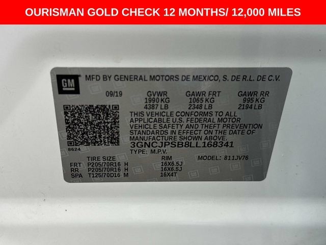 Used 2020 Chevrolet Trax LT AWD/4WD image 32
