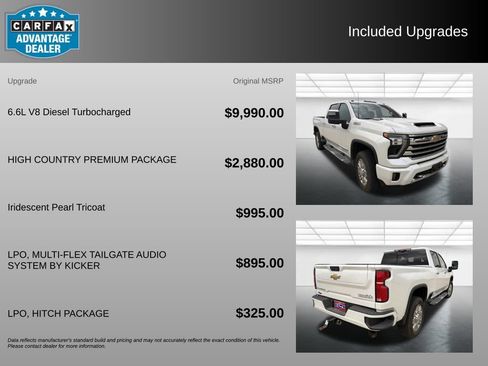Used 2025 Chevrolet Silverado 2500 High Country w/ High Country Premium Package AWD/4WD image 3