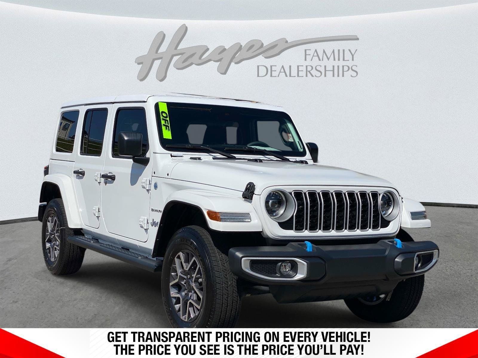 Used 2024 Jeep Wrangler Unlimited Sahara w/ Safety Group AWD/4WD image 1