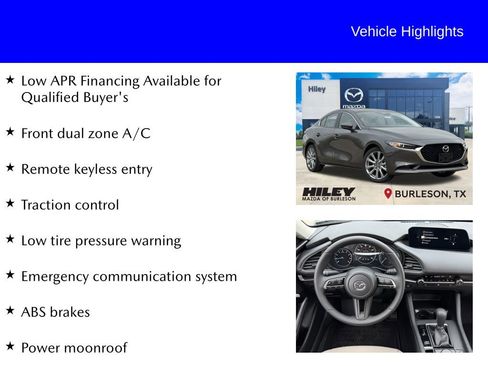 New 2026 MAZDA MAZDA3 2.5 S Sedan w/ Preferred Pkg image 9