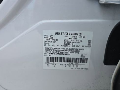 Used 2018 Ford Edge Sport w/ Equipment Group 401A AWD/4WD image 35