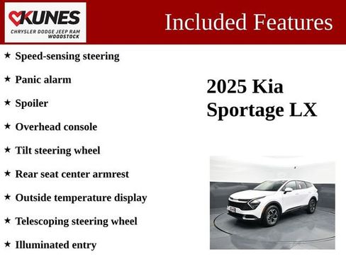 Used 2025 Kia Sportage LX image 3