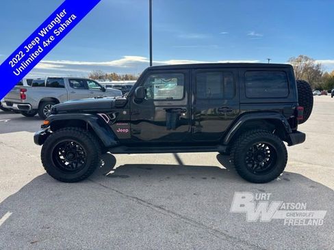 Used 2022 Jeep Wrangler Unlimited Sahara 4xe w/ Cold Weather Group image 3