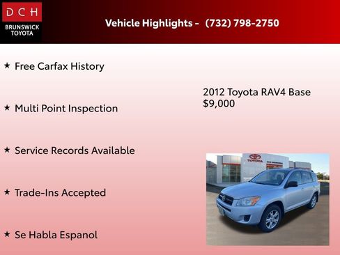 Used 2012 Toyota RAV4 4WD image 4