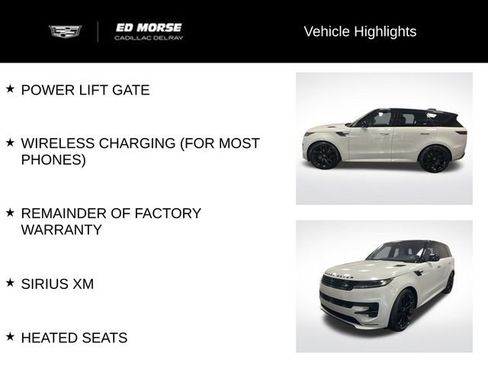 Used 2023 Land Rover Range Rover Sport SE Dynamic image 12