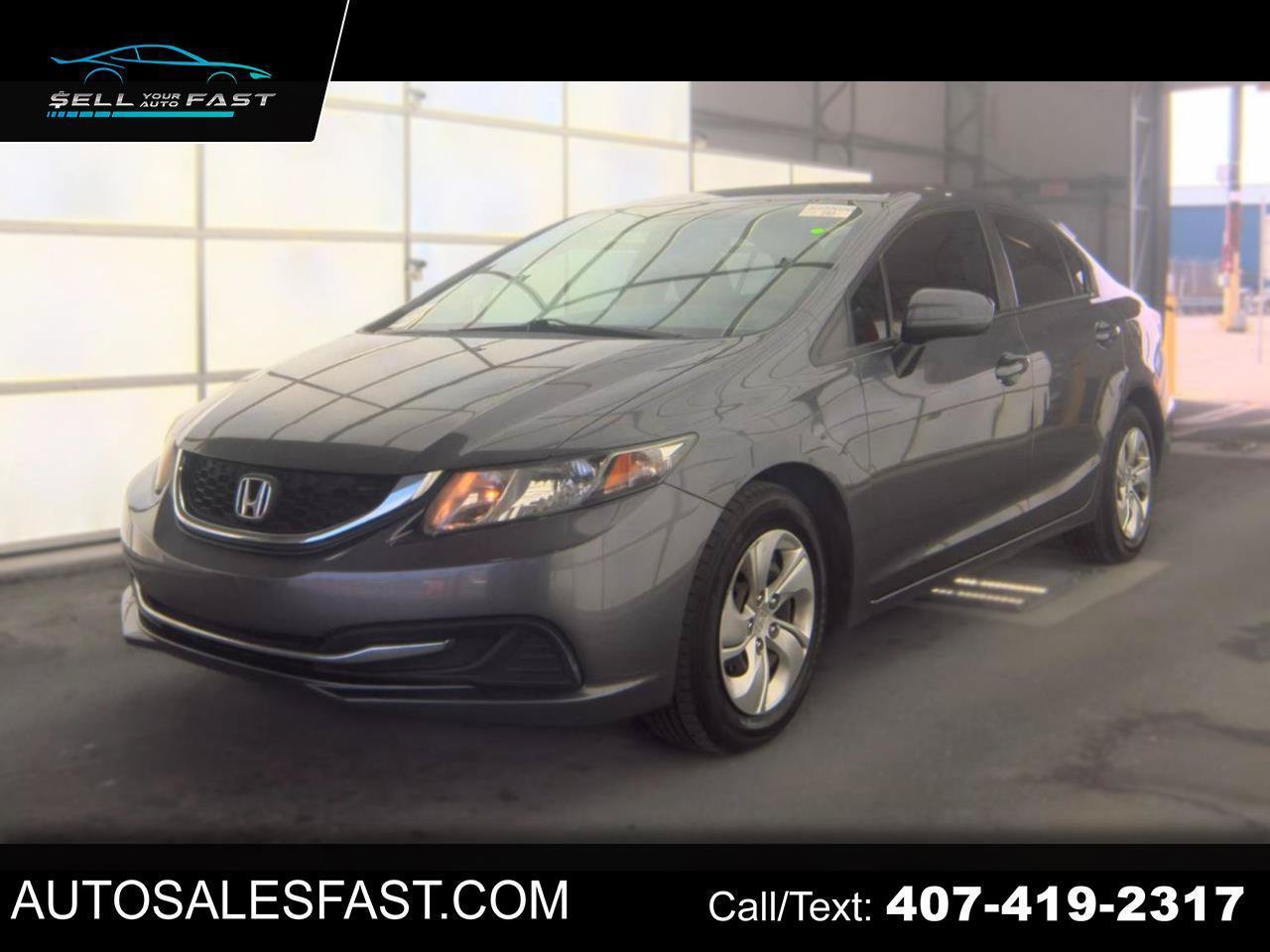 Used 2015 Honda Civic LX image 1