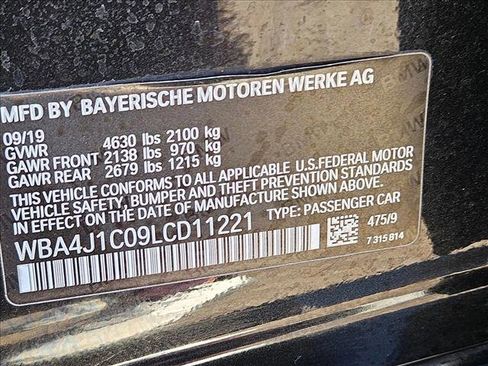 Used 2020 BMW 430i Gran Coupe w/ Track Handling Package image 22