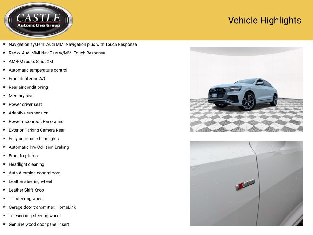 Used 2023 Audi Q8 Premium Plus AWD/4WD image 3