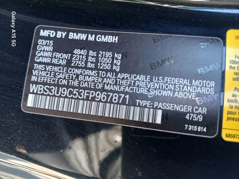 Used 2015 BMW M4 Convertible RWD image 10
