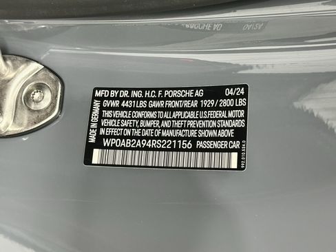 Certified 2024 Porsche 911 Carrera 4 GTS image 58