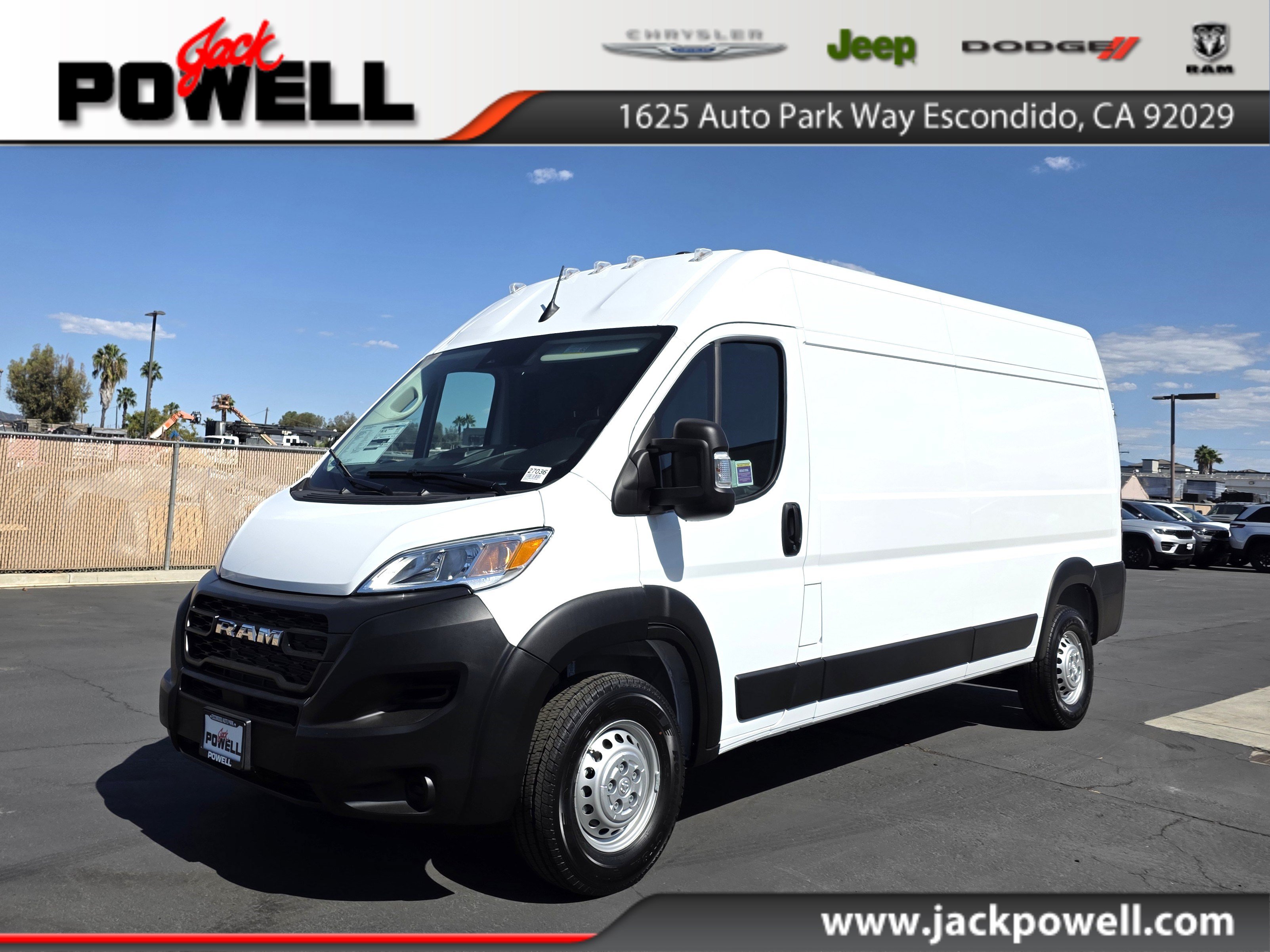 New 2027 RAM ProMaster 2500 FWD image 1