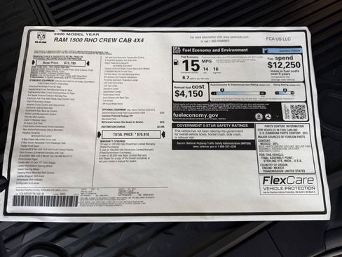 New 2026 RAM 1500 RHO AWD/4WD image 26