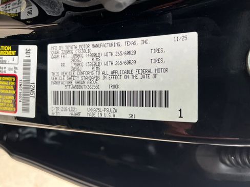 New 2026 Toyota Tundra Limited image 29