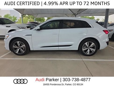 Used 2024 Audi Q8 e-tron Premium Plus w/ Premium Plus Package AWD/4WD image 7