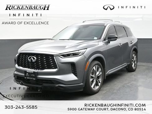 Certified 2023 INFINITI QX60 Luxe w/ Performance Audio Package AWD/4WD image 2