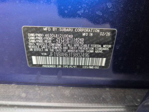New 2026 Subaru WRX Premium w/ WRX Essentials Package AWD/4WD image 34