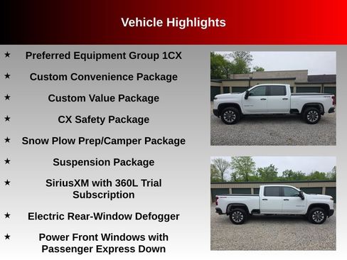 Used 2025 Chevrolet Silverado 2500 Custom w/ Custom Value Package AWD/4WD image 7