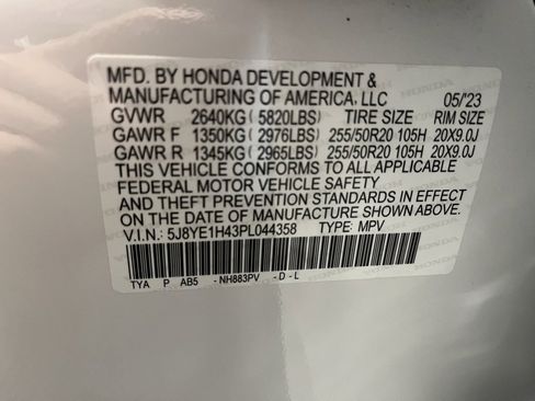 Certified 2023 Acura MDX SH-AWD w/ Technology Package image 23