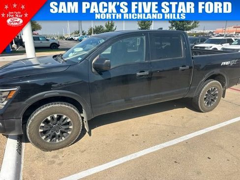 Used 2022 Nissan Titan PRO-4X w/ Off Road Protection Package AWD/4WD image 1